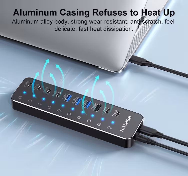 Adattatore USB C 10 in 1