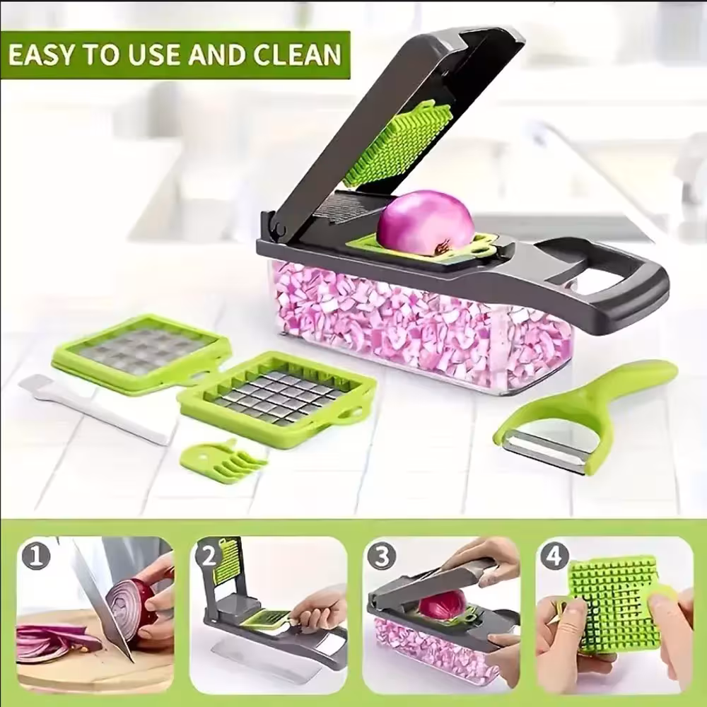 vegetable chopper 5in1