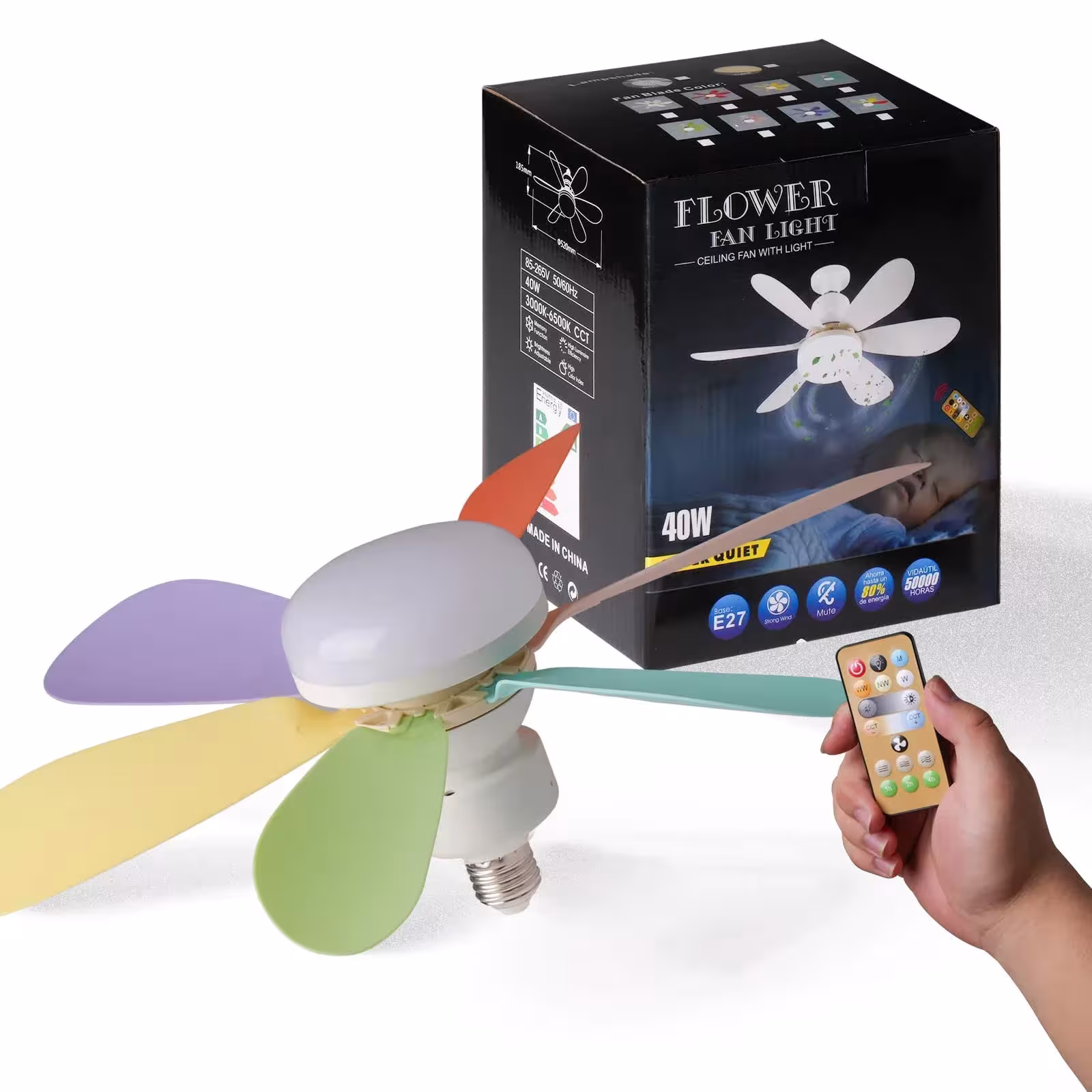 LED ceiling fan light