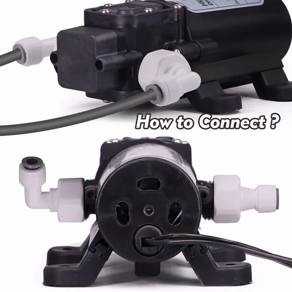 diaphragm self-acting pump