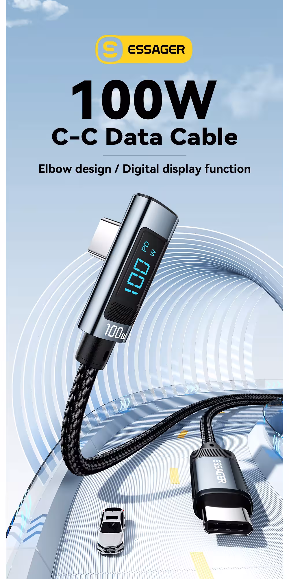 Câble USB Type C 100W