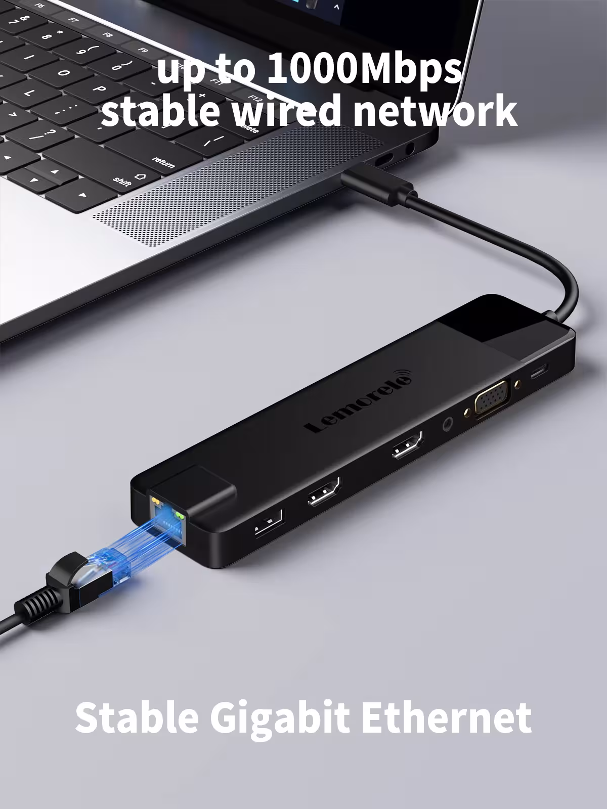 USB C dokavimo stotelė