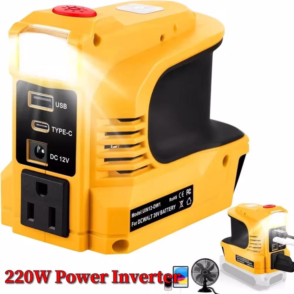 220V inverteris akumuliatoriui