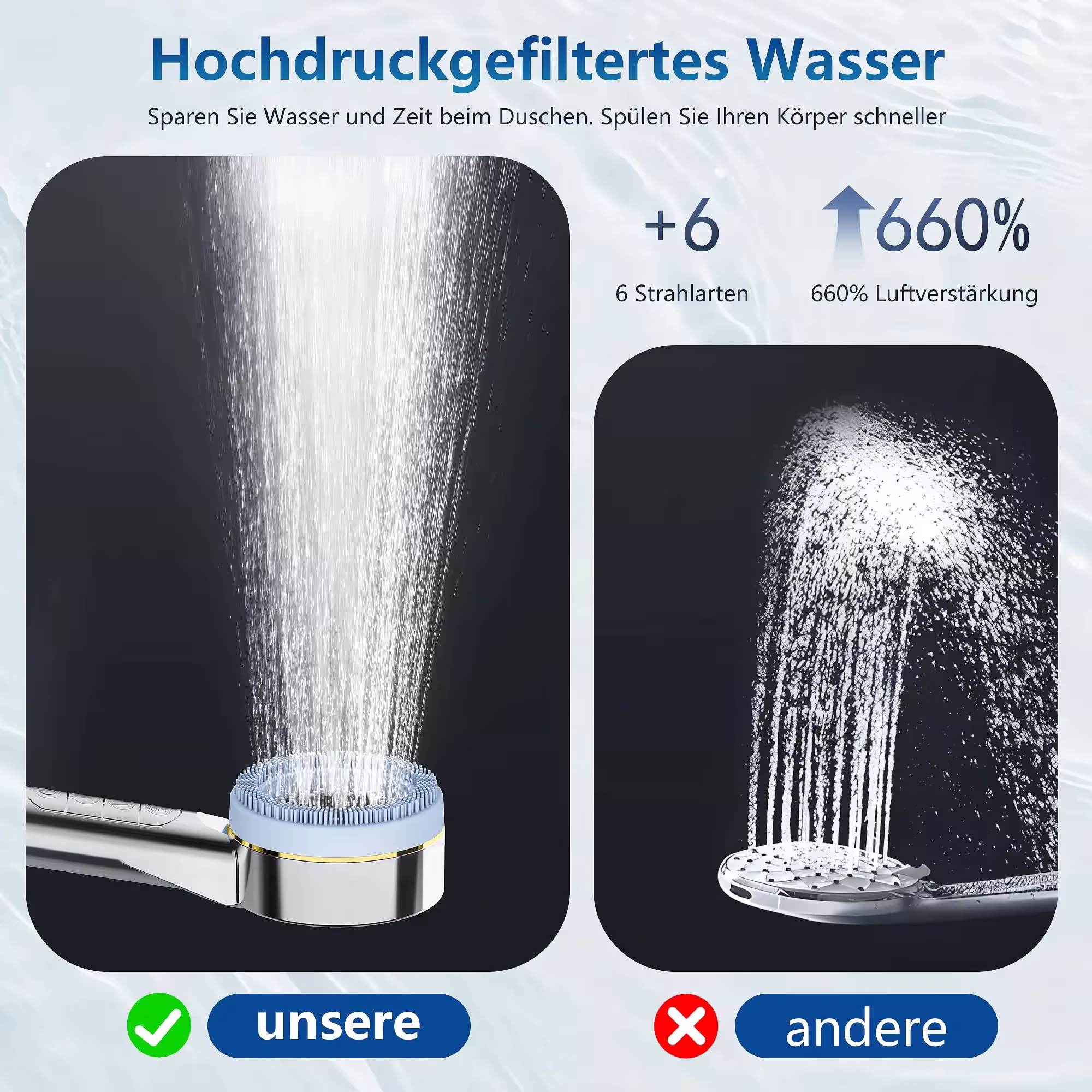 shower head with filter