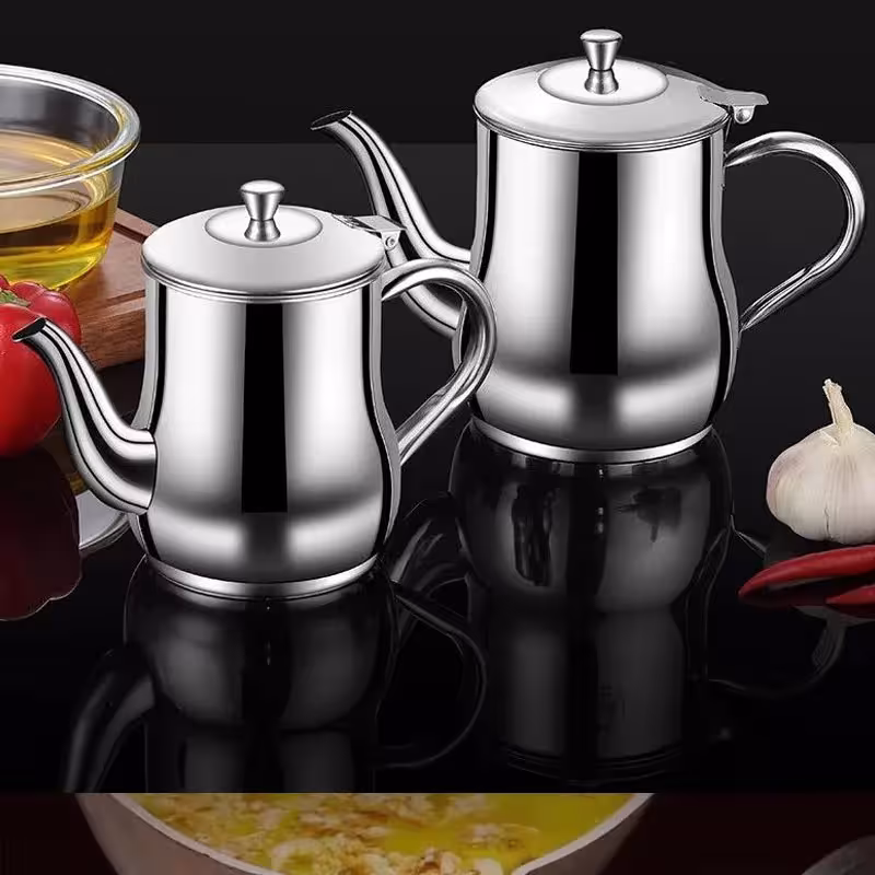 oil pot with filter