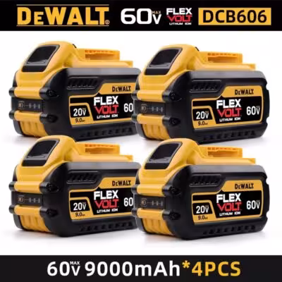 Kit original DeWalt 20V MAX 5Ah de batterie et de chargeur DCB205 pour perceuses et visseuses sans fil