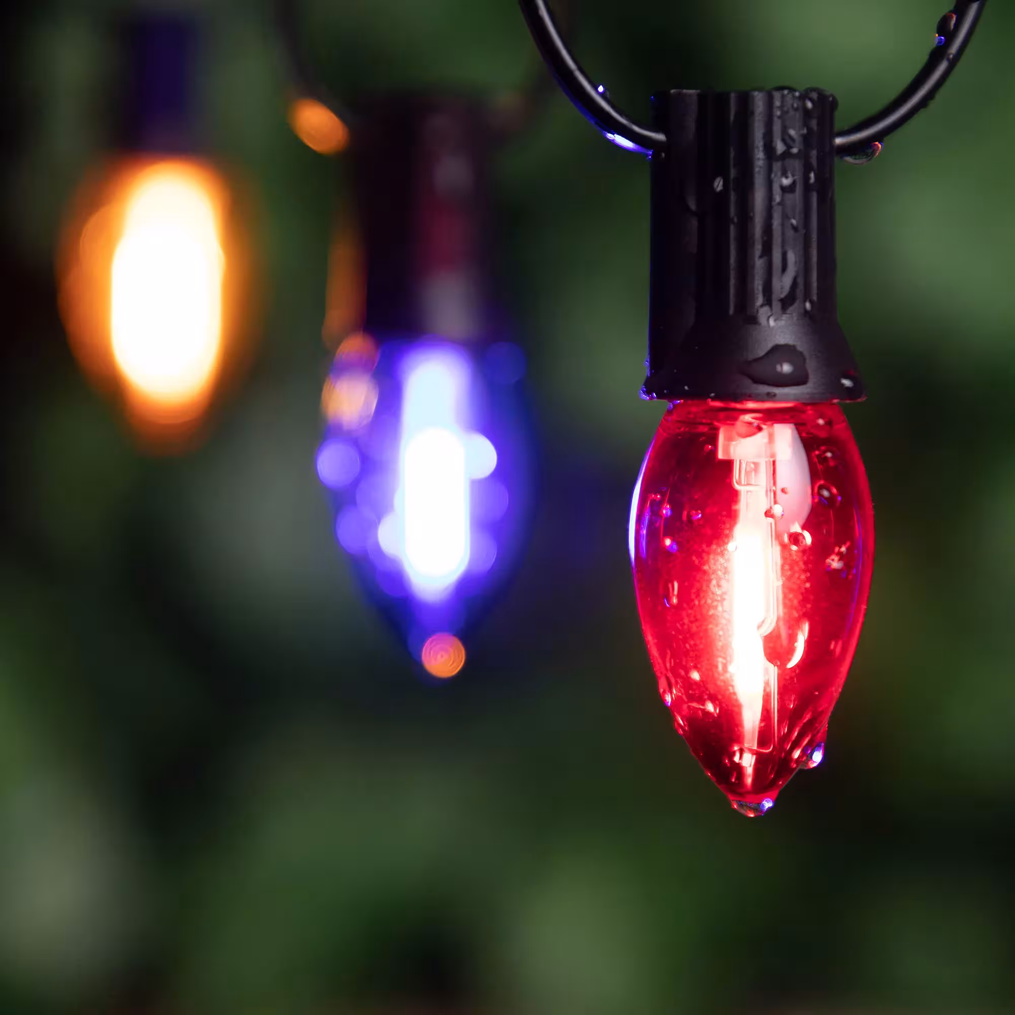 Solar LED string lights