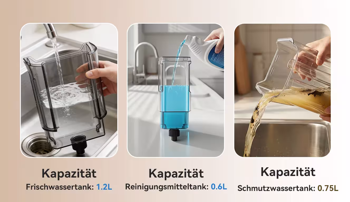 detergente per acqua calda