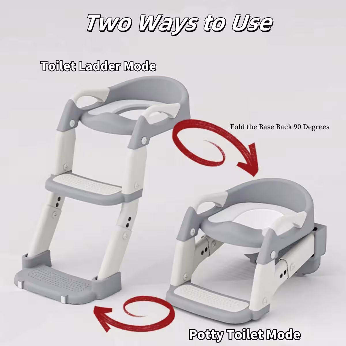 siège d'apprentissage pour toilettes avec marchepied