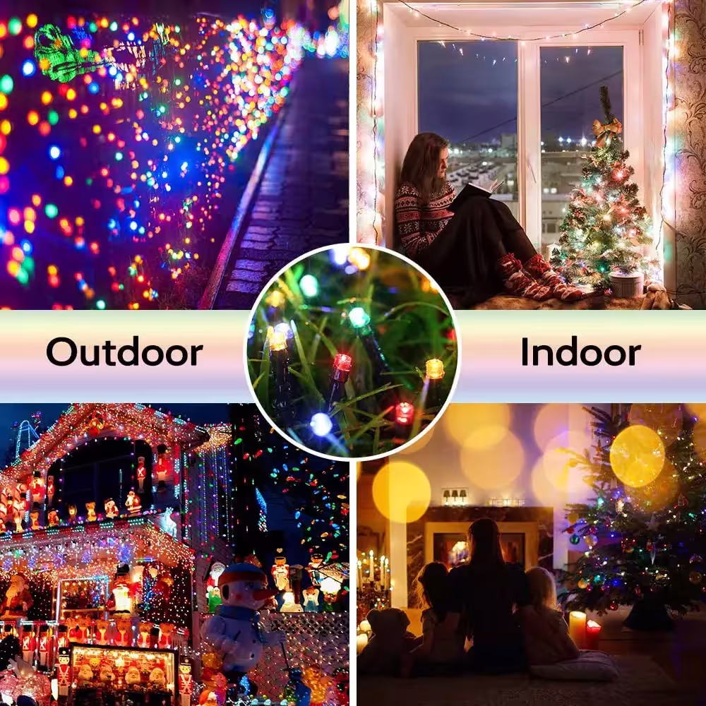 Solar LED string lights