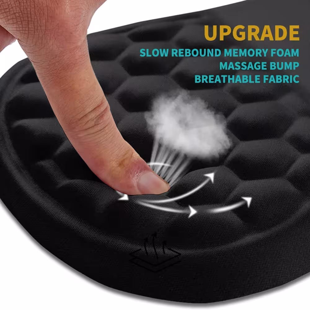 Ergonomic mouse pad