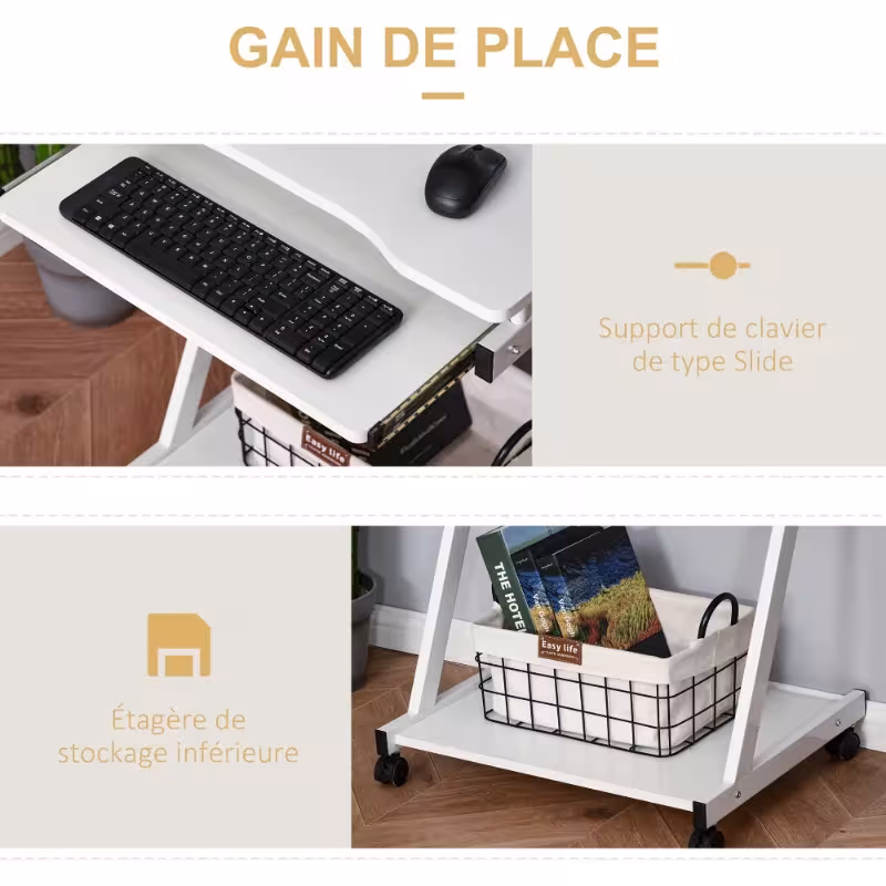 Bureau d'ordinateur portable
