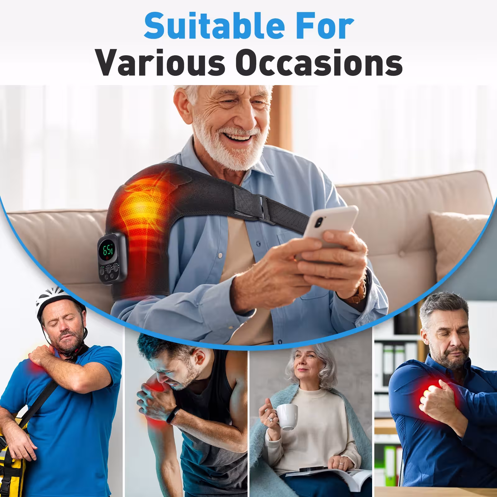 electric shoulder support