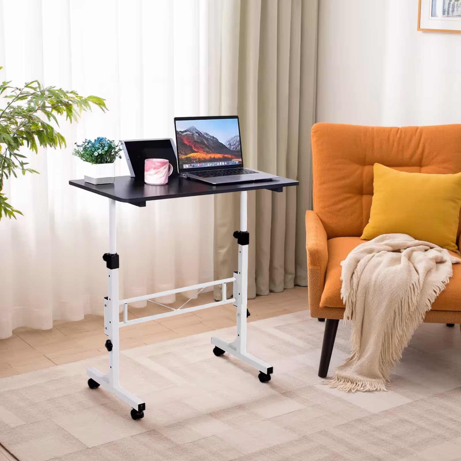 Mesa con altura ajustable