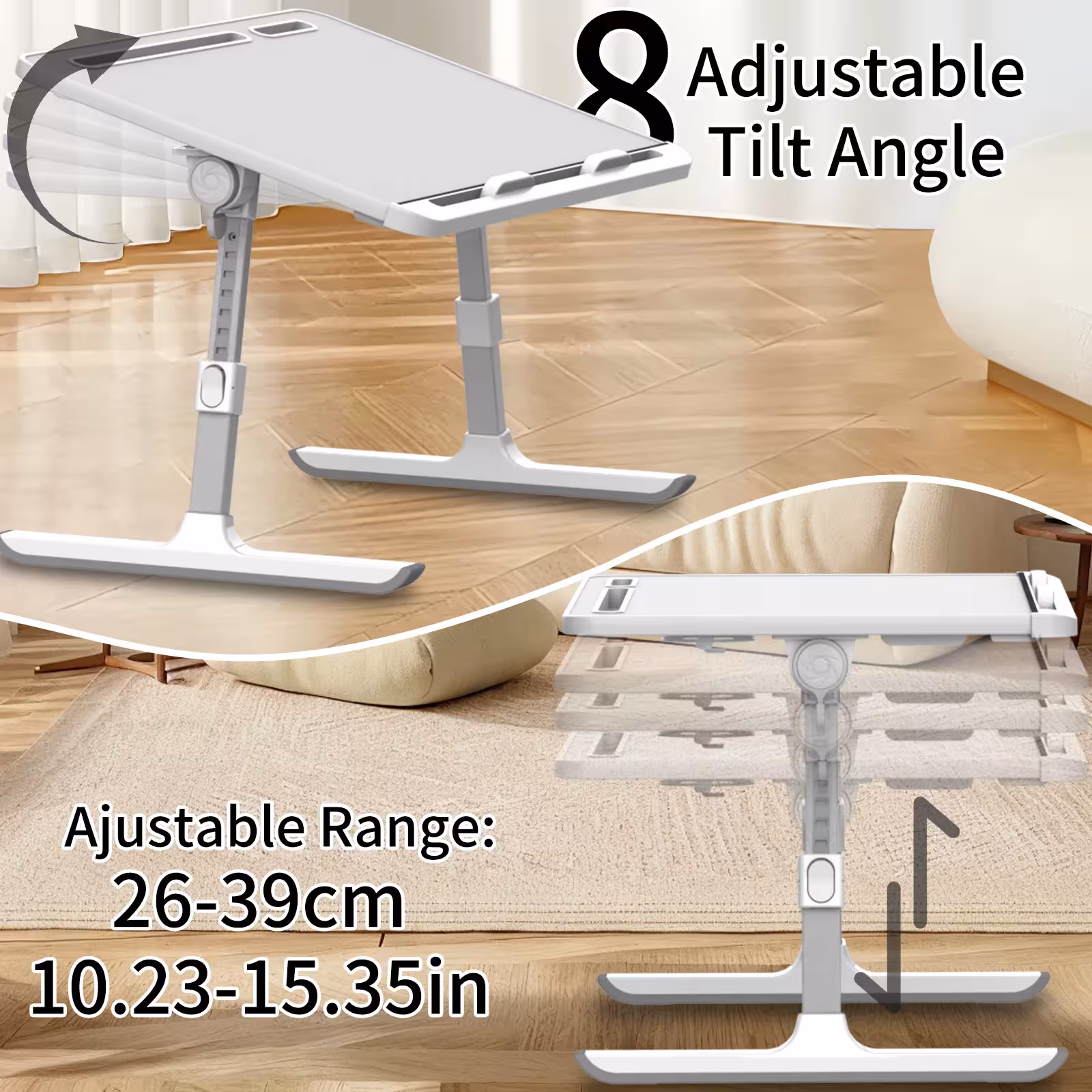 Table pliante pour lit