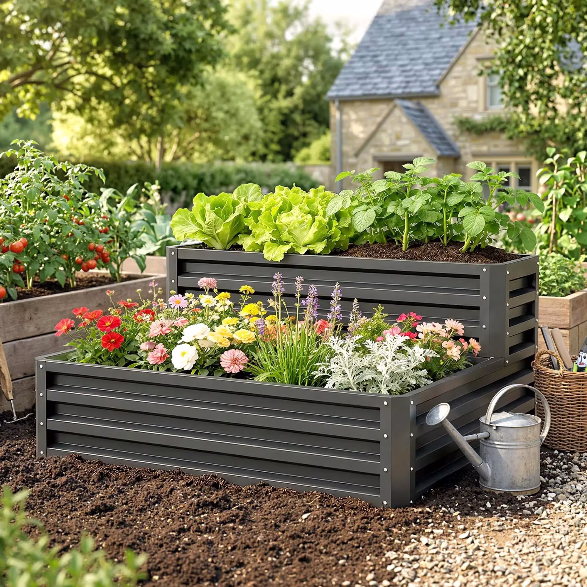 raised garden bed