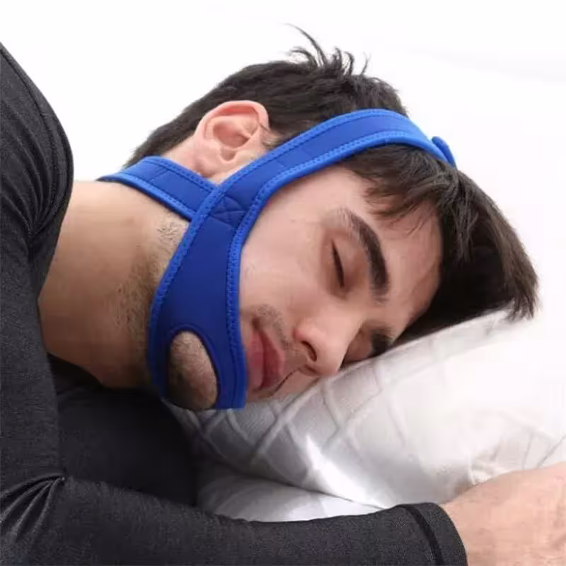 anti-snoring jaw strap