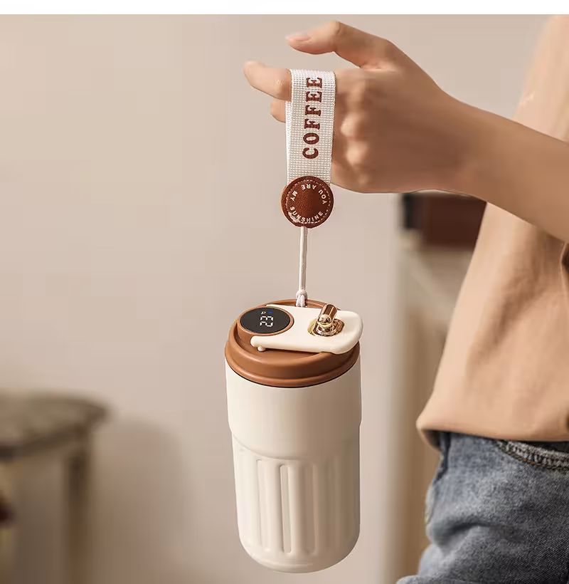 išmanus termopuodelis 450ml