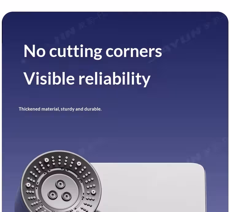 Double turbo high-pressure shower head