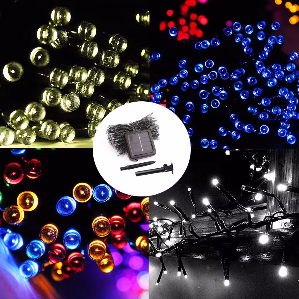 Solar LED string lights