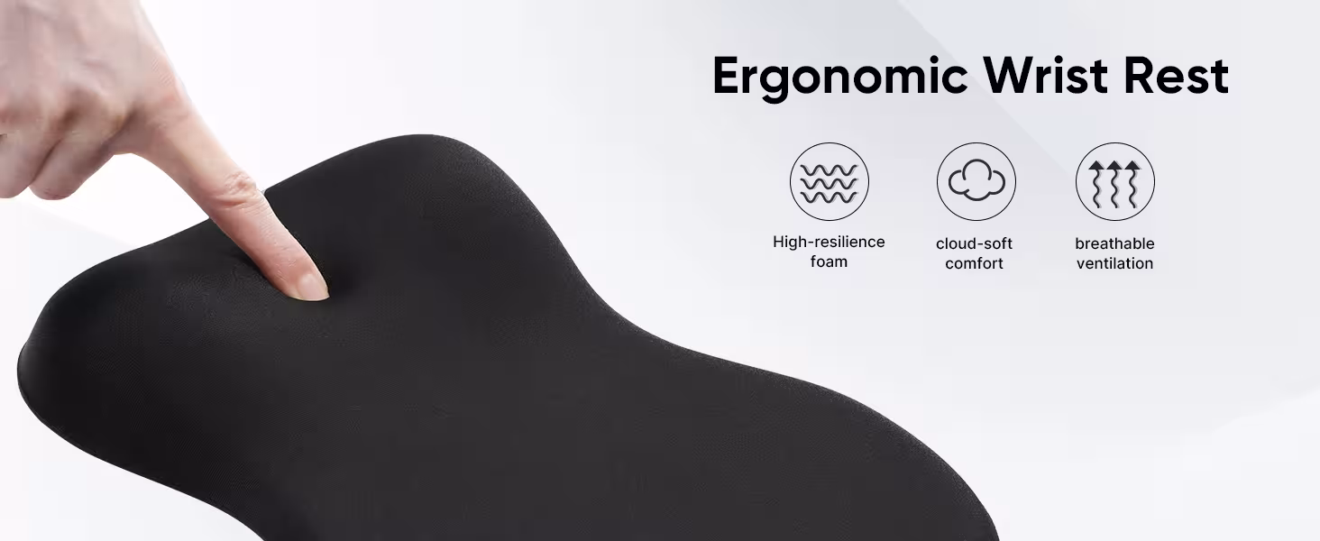tappetino ergonomico per mouse