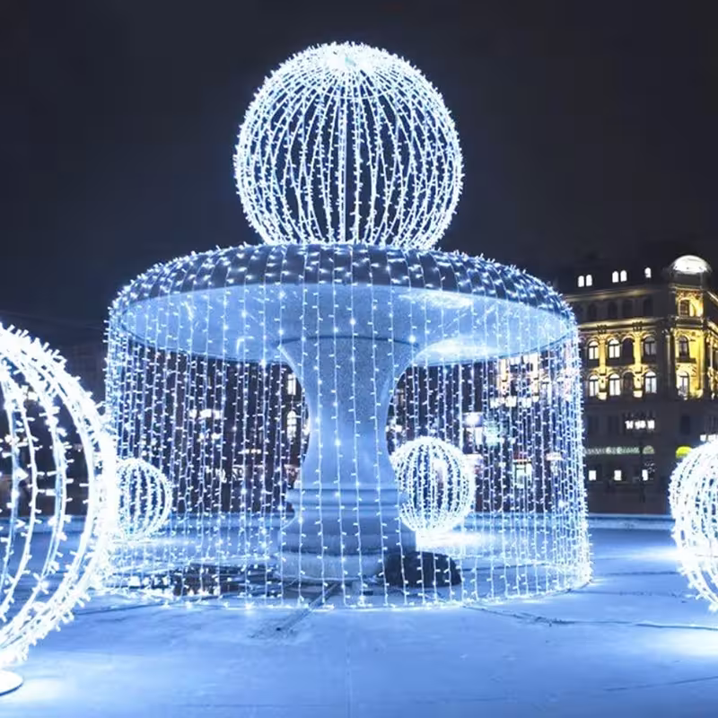 Outdoor LED string lights