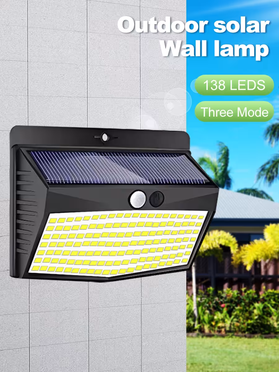 solar lempa su judesio sensoriumi