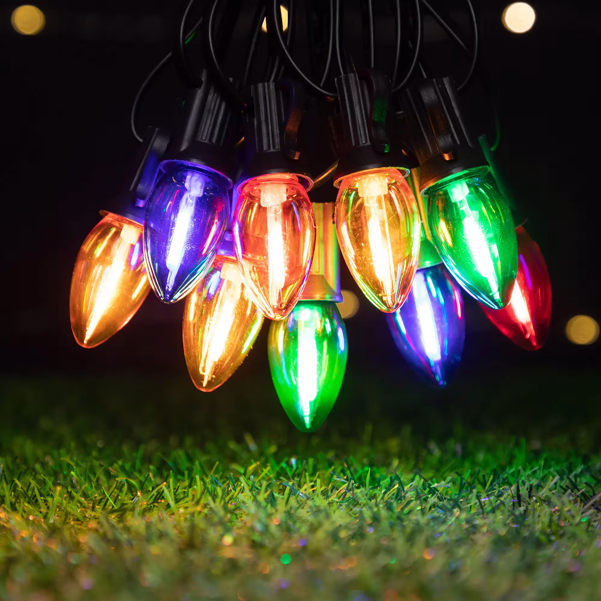 Solar LED string lights