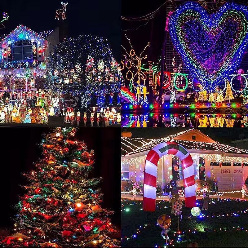 Outdoor LED string lights