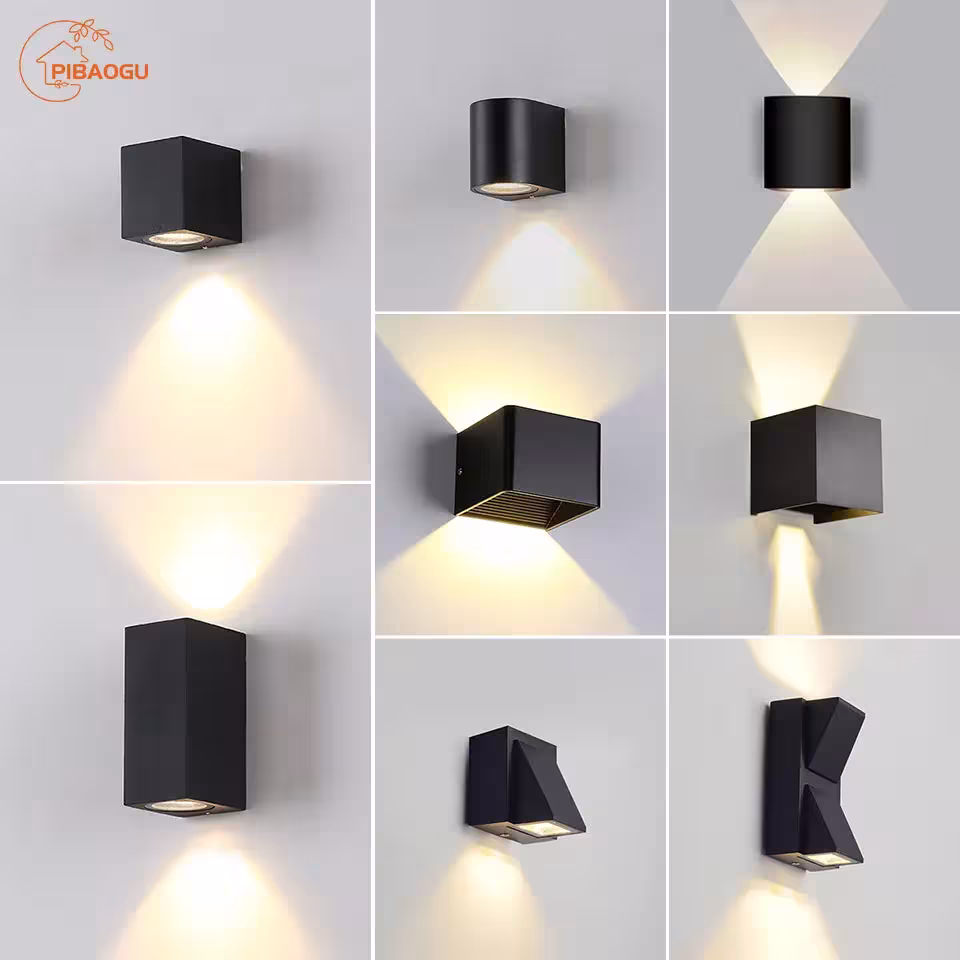 LED sieninis šviestuvas su judesio sensoriumi, ABS korpusas, 2W/3W/5W/6W, AC85-265V