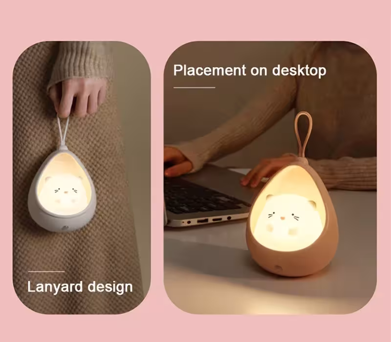 LED naktinis šviestuvas su judesio jutikliu