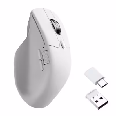 Keychron M6 belaidė pelė su PixArt 3950 jutikliu, 8000 Hz atsako dažniu ir dvigubu slinkties režimu
