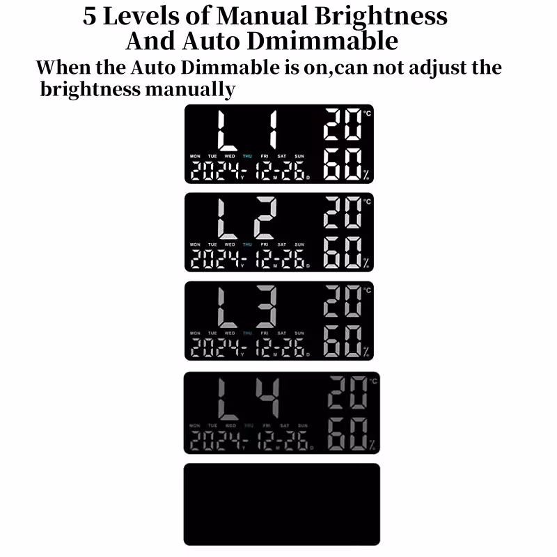 digital wall watch