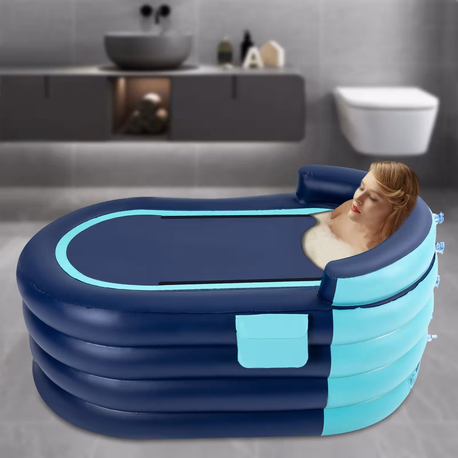 bain gonflable pour adultes
