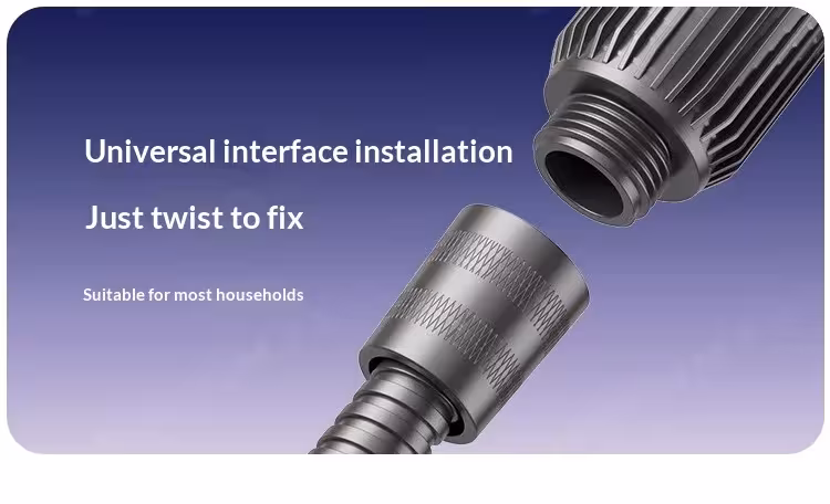 Double turbo high-pressure shower head