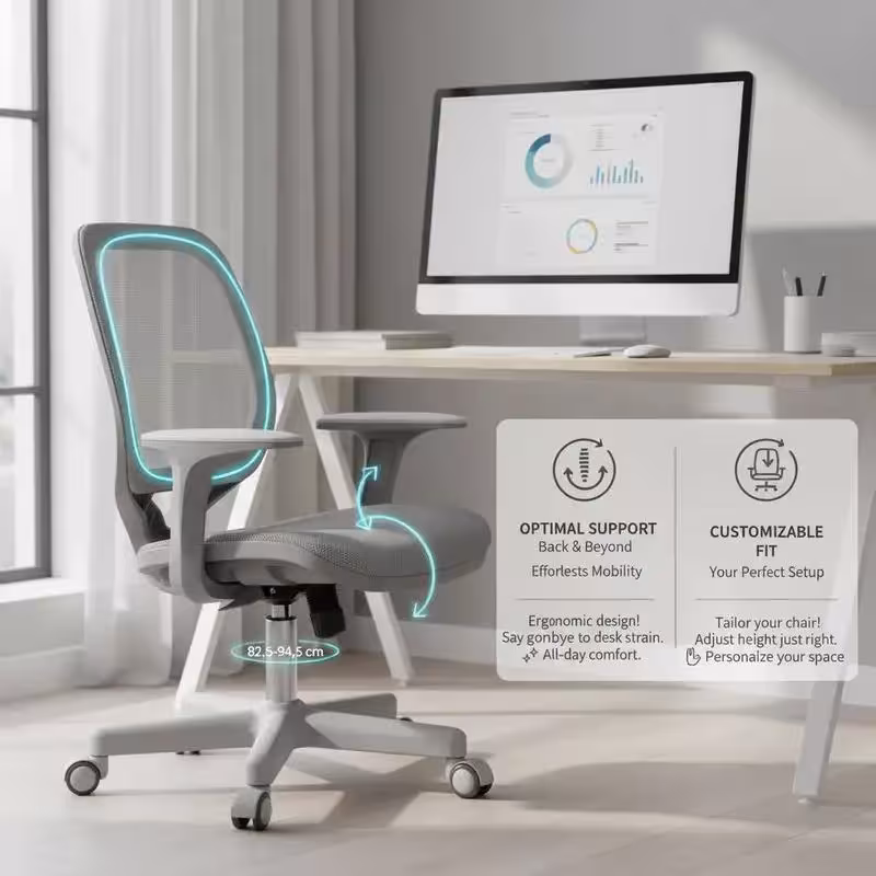 ergonomiška biuro kėdė