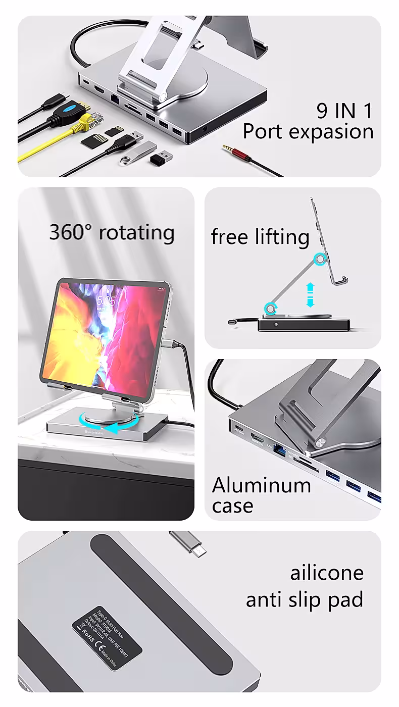 Concentrateur USB C