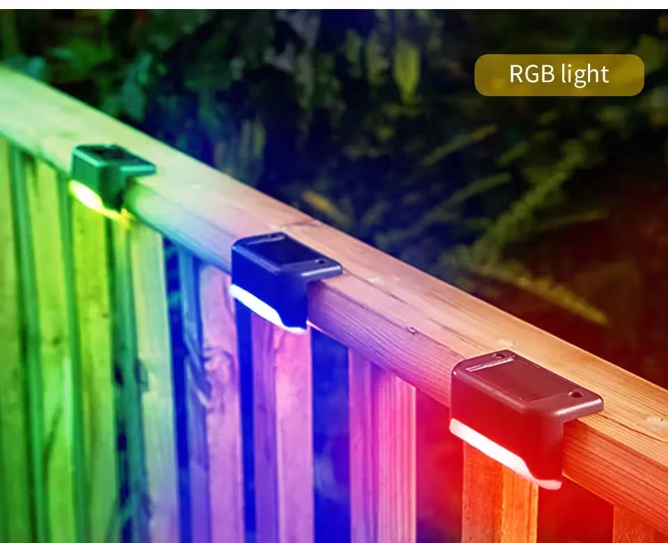 solar LED stair lights