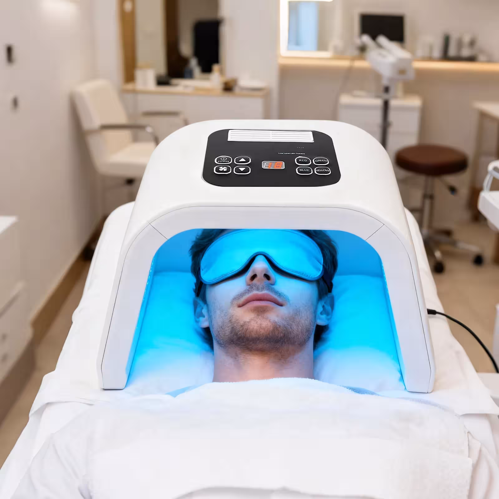 Maschera facciale LED