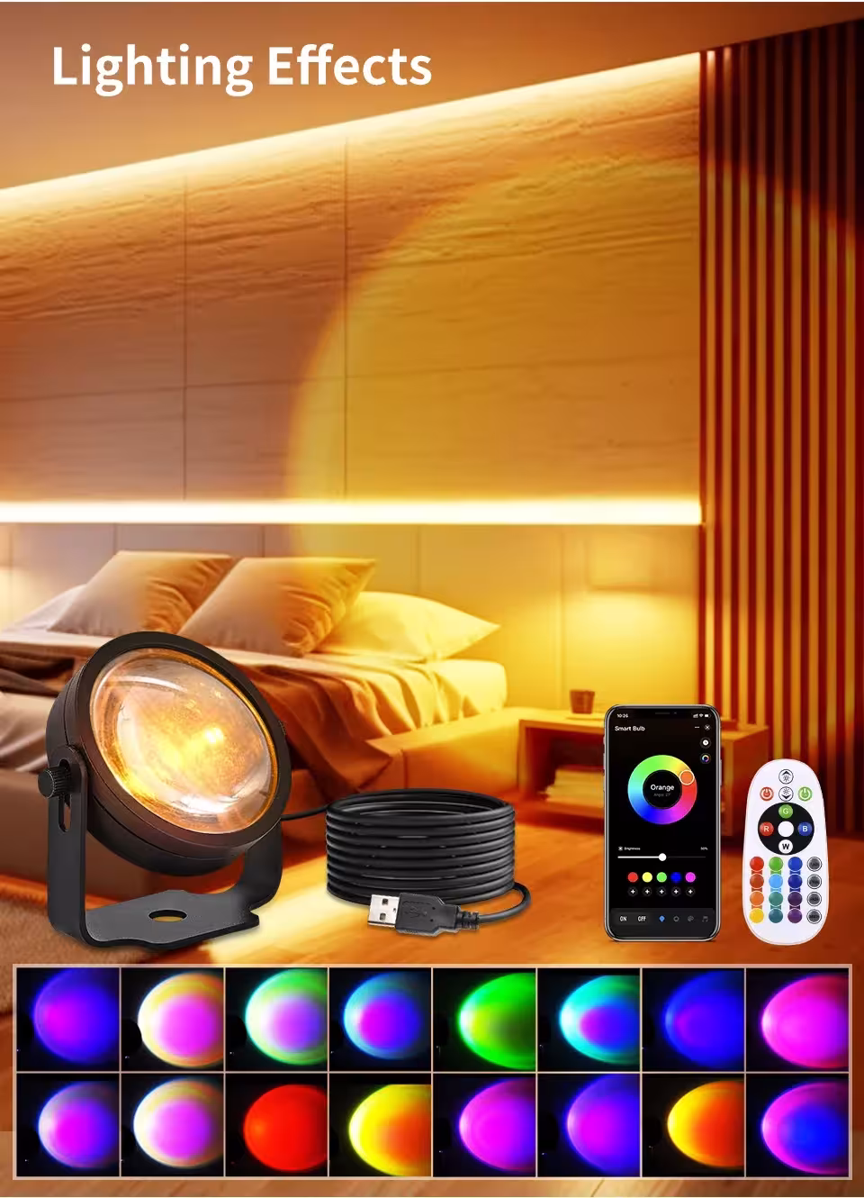 Sunset projector