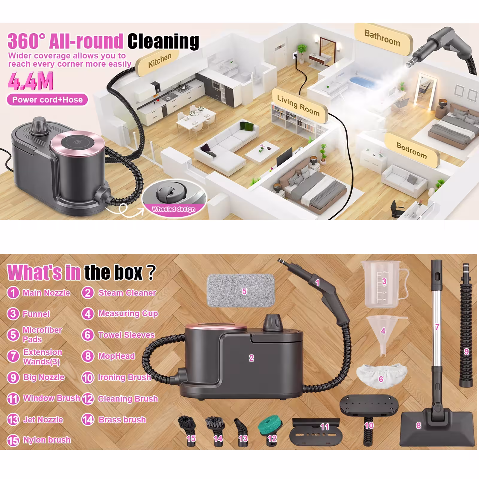 steam treatment plant for home use