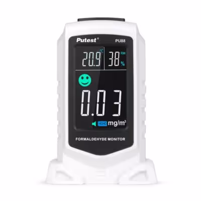 Détecteur de formaldéhyde et moniteur de qualité de l'air avec température et humidité TVOC