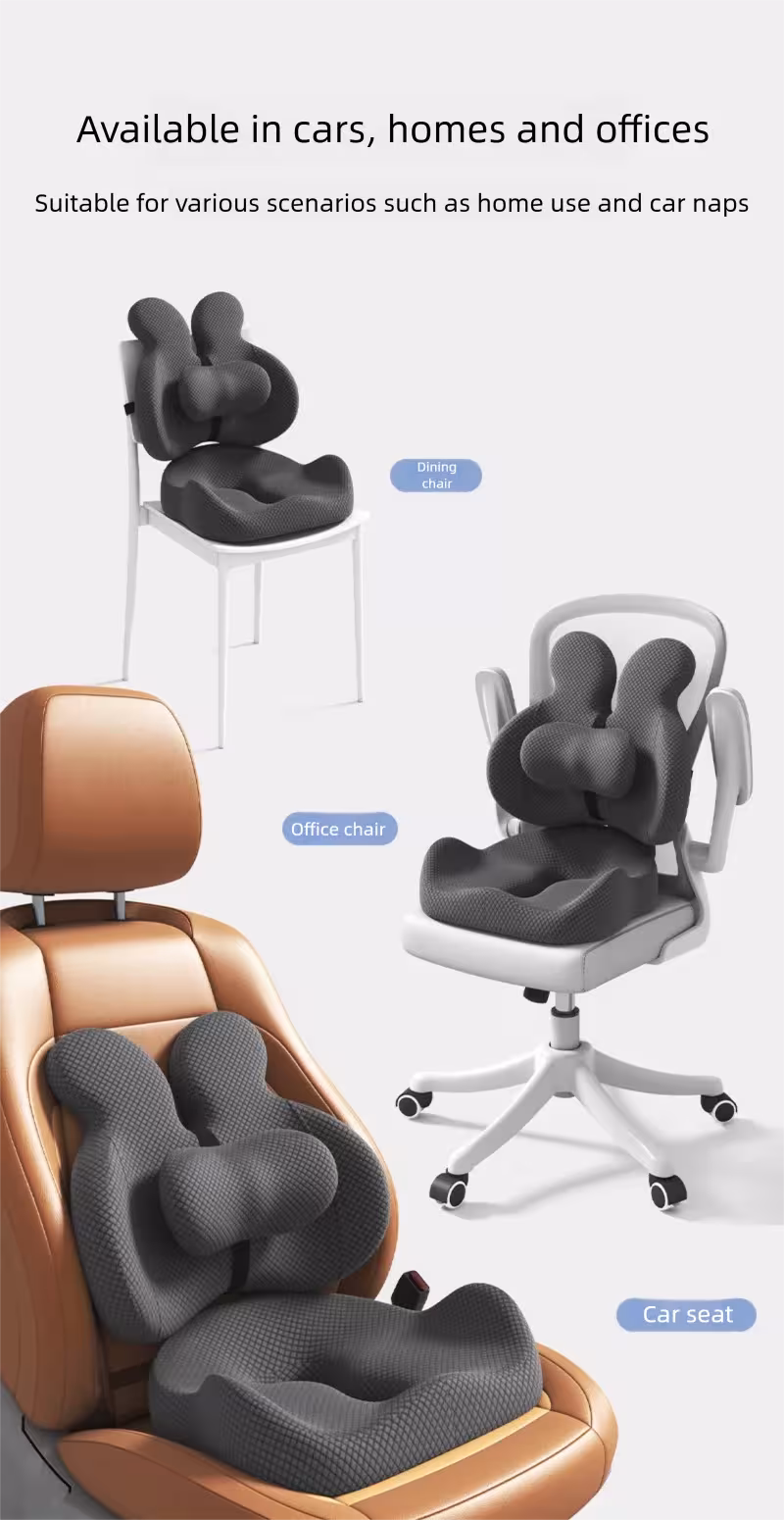 Ergonomic seat cushion