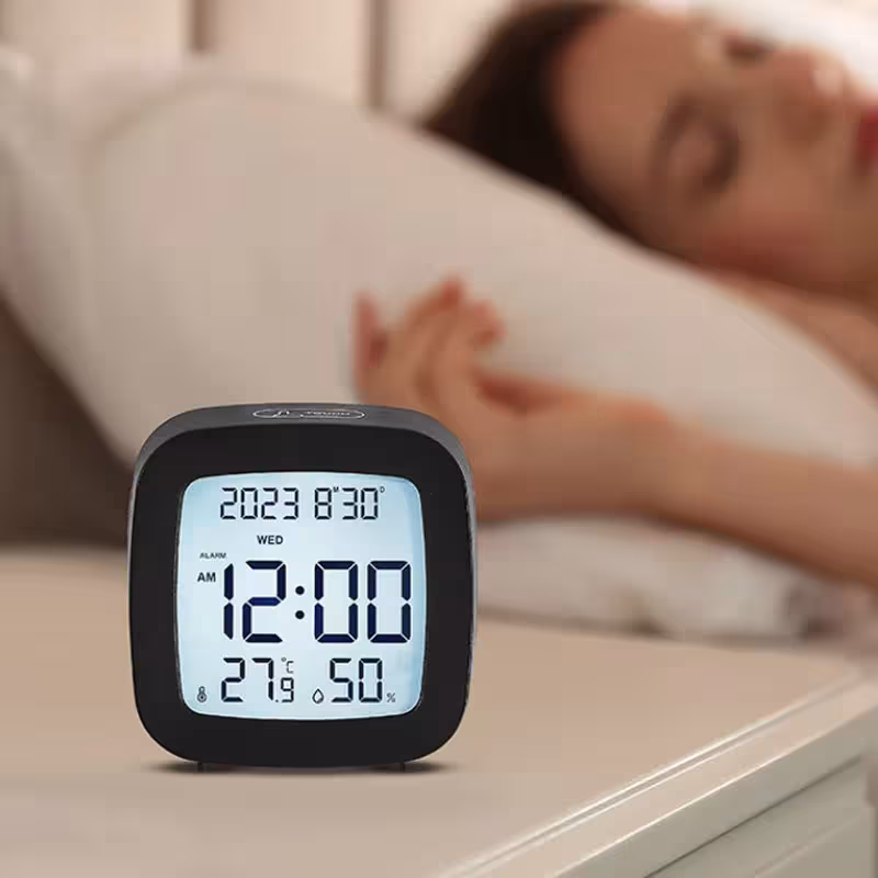 Réveil LED avec thermomètre
