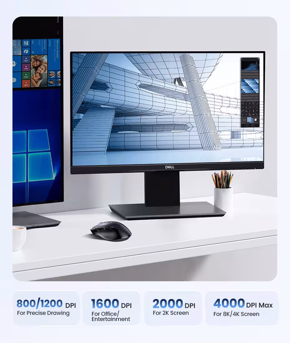 mouse wireless 4000 DPI