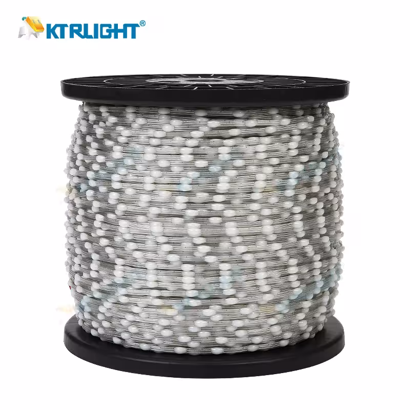 Ruban LED RGBIC adressable WS2811 5V IP68 pour sapin de Noël et jardin