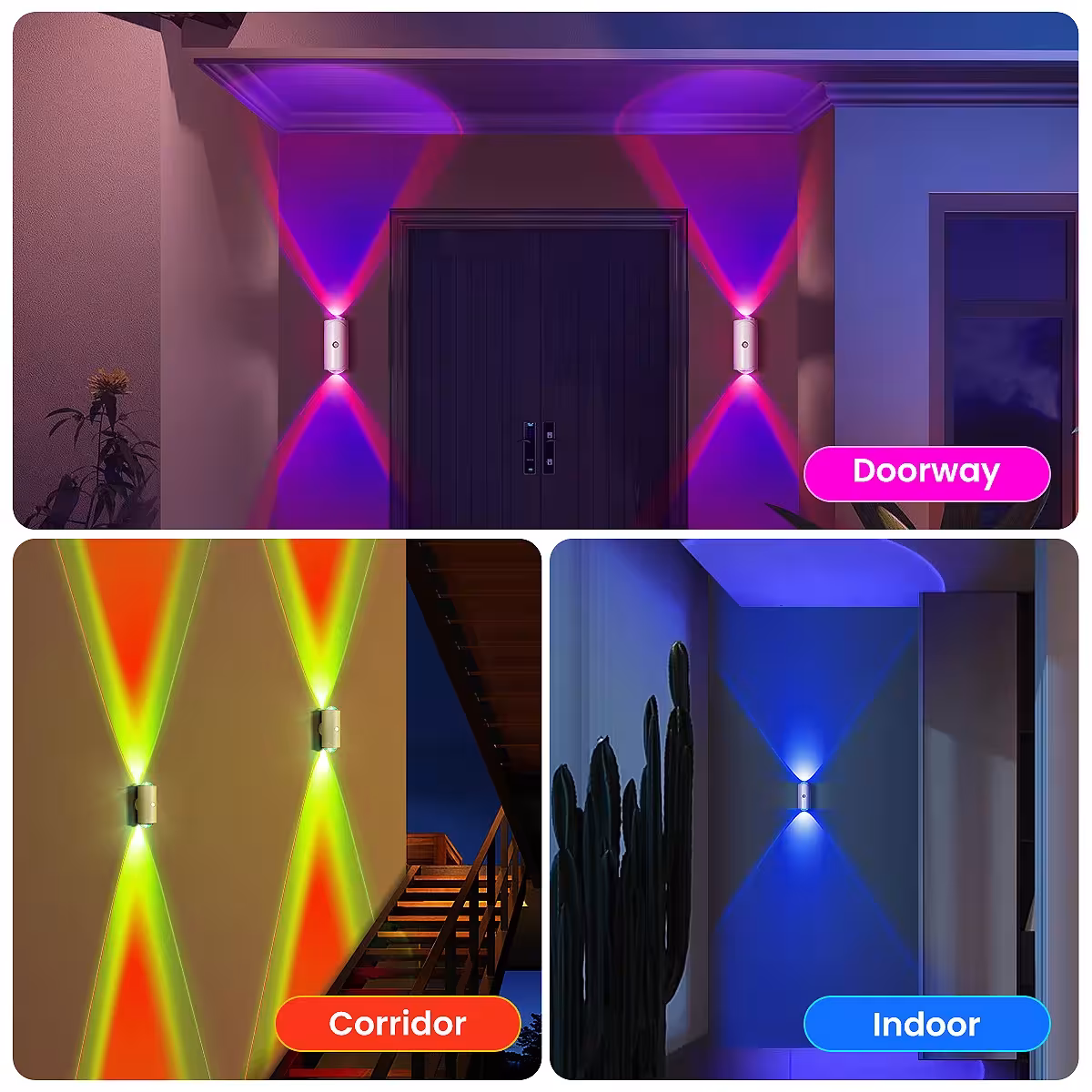 LED night light with motion sensor