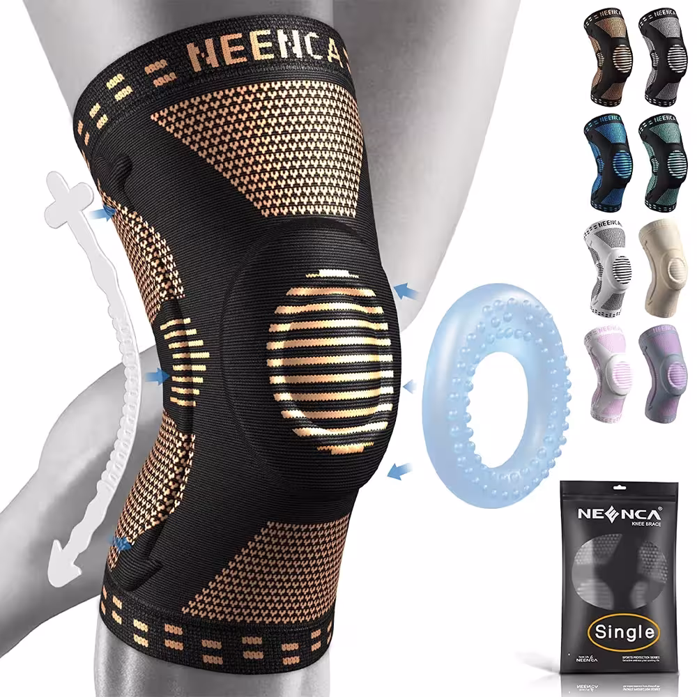 NEENCA vario kelio atrama su gelio padu ir šoniniais stabilizatoriais