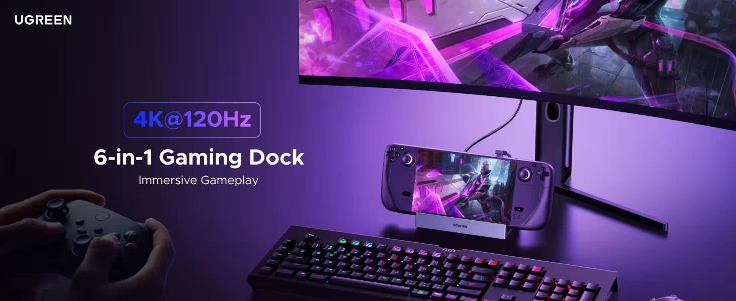 Hub USB-C Steam Deck