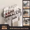 40cm grey rack